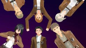 【MMD】Shingeki No Kyojin - Pink fluffy Armin