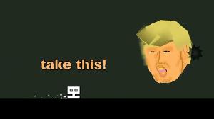 DONALD TRUMP BOSS FIGHT! - GD - Donald trump fight by ad3centplayer - harder