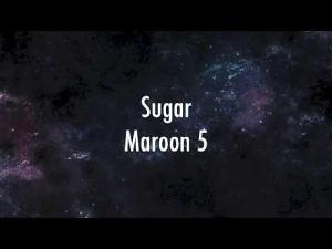 Maroon 5 - Sugar (lyrics)