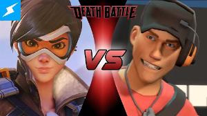 Tracer VS Scout | DEATH BATTLE! (Overwatch VS Team Fortress 2)