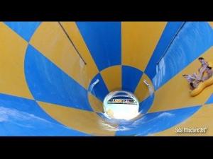 [HD POV] Tornado Water Ride - Pacific Spin - Wet n Wild - Six Flags