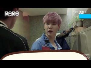 [ENG SUB] BTS - MAMA 2015 Idol countdown (funny)