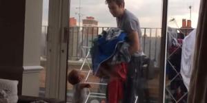 WATCH: Father Tries to Reason With His Baby Son | First to Know