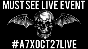 Avenged Sevenfold Live Streaming Must See Event On Oct 27th. | News | Avenged Sevenfold