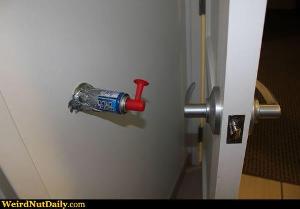 Funny Pictures @ WeirdNutDaily - Door Jam Horn