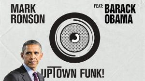 Barack Obama Singing Uptown Funk by Mark Ronson (ft. Bruno Mars)