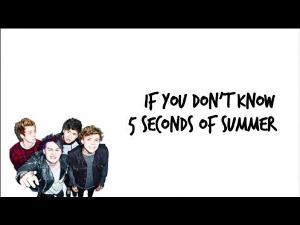 5 Seconds of Summer - If You Don't Know (lyrics)