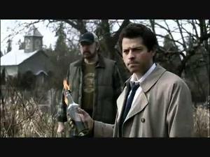 HEY ASSBUTT Supernatural Castiel funny moment