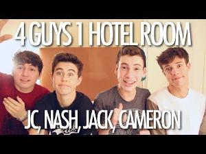 4 GUYS 1 HOTEL ROOM (Ask Jack, Nash, Cameron, & Jc)