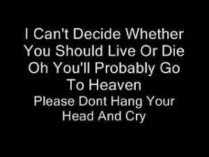 Scissor Sisters - I Can't Decide - Lyrics