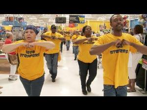 Walmart Workers Flash Mob | Raleigh, NC