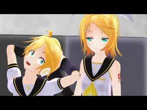 [MMD] Len's crazy sister