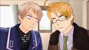 [MMD APH] America and Prussia - Stop Copying Me!!