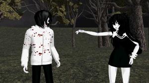 [MMDxCreepypasta] Jane is touching me!