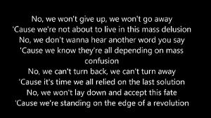 Nickelback Edge Of a Revolution [Lyrics]