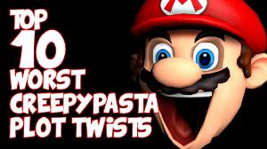 Top 10 WORST CREEPYPASTA Plot Twists