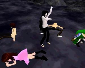 Creepypasta - do the harlem shake (MMD)