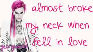 Jeffree Star-I Fell In Love For The First Time (Lyrics On Screen)