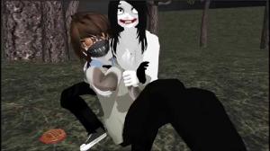 MMD Creepypasta - Toby is choking