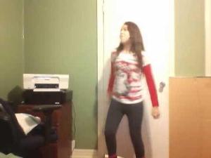 Me Dancing To "Super Bass"