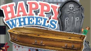 HAPPY WHEELS IS DEAD?! - Happy Wheels Funny Moments