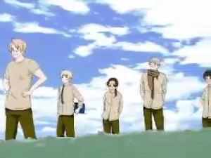 Hetalia- 4op of Naruto parody