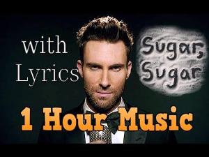 Sugar - Maroon 5 (Lyric Video) 1 Hour Music