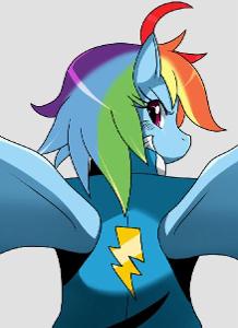 Time Skip MLP: Rainbow Dash by ss2sonic on DeviantArt