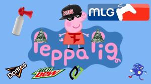 MLG peppa pig gets weed