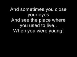 The Killers - When You Were Young Lyrics