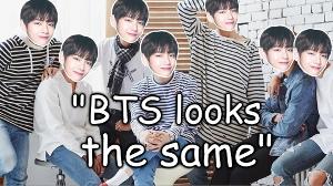 "BTS looks the same." um, then what's this?