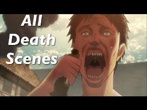 All Death Scenes - Attack on Titan (Shingeki no Kyojin)