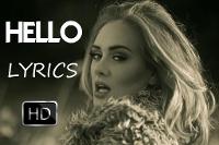 Hello By Adele ●Lyrics On Screen● (HD)