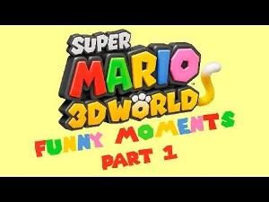 Super Mario 3D World Funny Moments - Chocolate Milk Gamer