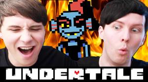 COOKING WITH UNDYNE! - Dan and Phil play: Undertale #6