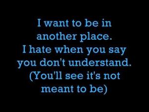 Linkin Park - Place for My Head (Lyrics)