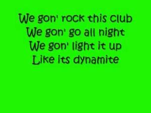 Dynamite-Taio Cruz (lyrics)