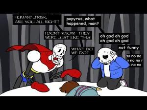 Undertale Comic Dub | "Pafriskus" by Sane Soldier