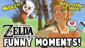 I FOUND ZELDA'S NUDES?! (Zelda: Breath Of The Wild Funny Moments)