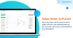 Best Sales Dialer Software - LeadsRain