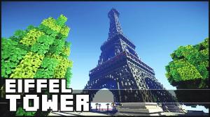 Minecraft - Eiffel Tower & Paris Buildings