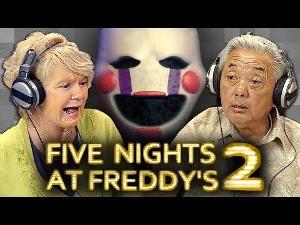 Elders Play Five Nights at Freddy's 2 (Elders React: Gaming)