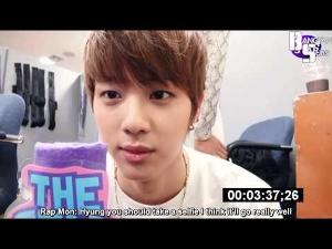 (ENG) 130829 'TheSTAR' Behind Story BTS Jin 'Guinness Book'