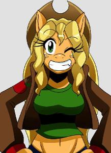 Time Skip MLP: Applejack by ss2sonic on DeviantArt