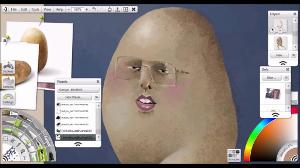 NAPOLEON DYNAMITE POTATO EGG THING SPEEDPAINT (REQUEST)