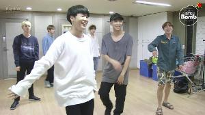 [BANGTAN BOMB] RM and Jin Dance Stage Behind the scene for BTS DAY PARTY 2016