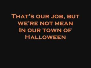 The Nightmare Before Christmas- This Is Halloween (lyrics)