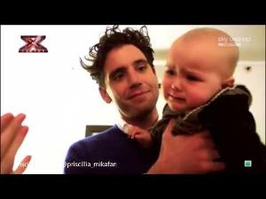 mika, emma et son bébé xfactor 8