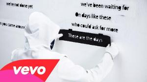 Avicii - The Days (Lyric Video)