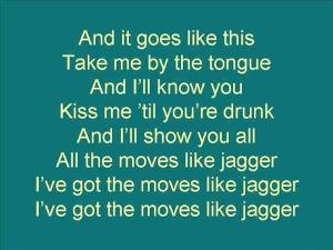 moves like jagger lyrics maroon 5